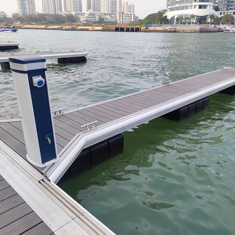 Width 2000mm Plastic Pontoon Platform Floating Dock Private Berth