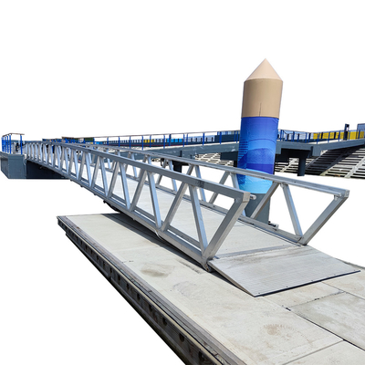 Customized Aluminum Alloy 6061-T6 Floating Dock Ramp Aluminum Gangway