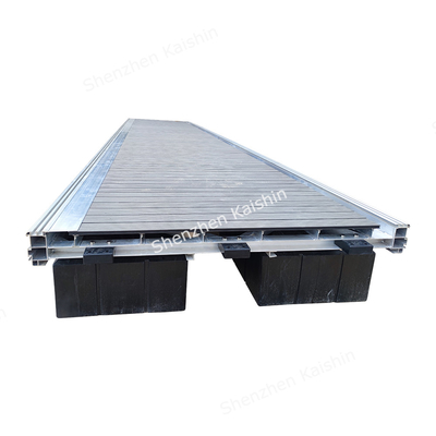 Customized Aluminum Alloy Floating Finger Pontoon Marina Dock Bridge Floating Walkway