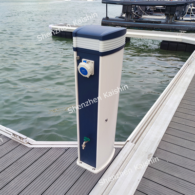 20 Years Lifespan Aluminum Alloy Marina Floating Docks With Painting Or Galvanized Surface