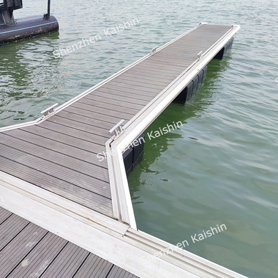 Marina Floating Finger Dock With Aluminum Alloy 6061-T6 Material Floating Pontoon