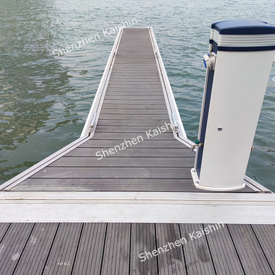 Aluminium Alloy 6061 T6 Floating Walkway Pontoon Marine Floating Docks Designed For Marine Project