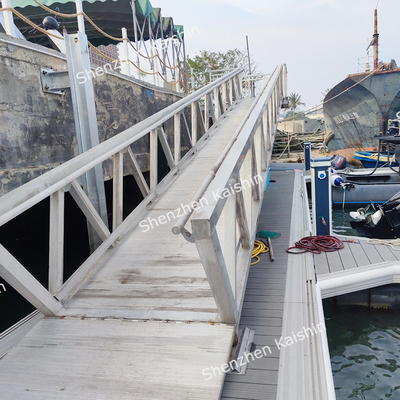 Aluminum Alloy Gangway Ramps Floating Walkway Pontoon The Essential Addition To Your Marina Dock