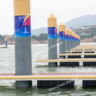 Aluminum Alloy 6061 T6 Customized Marina Floating Docks with Cleats and Fenders