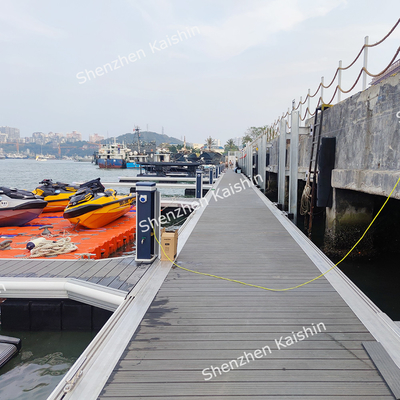 Aluminum Alloy Floating Docks For Marina Floating Platform Bridge Walkway Pontoon
