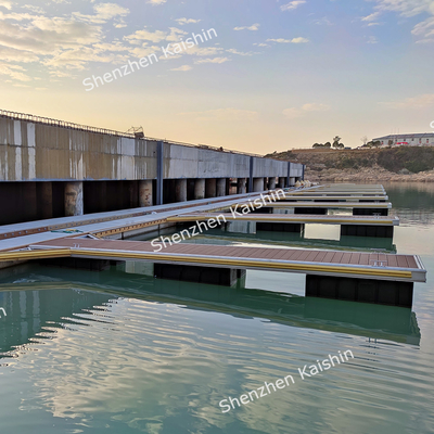 Customize Your Yacht Floating Dock With Aluminum Alloy Dock Frame Marina Floating Pontoon