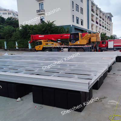 Customize Your Yacht Floating Dock With Aluminum Alloy Dock Frame Marina Floating Pontoon