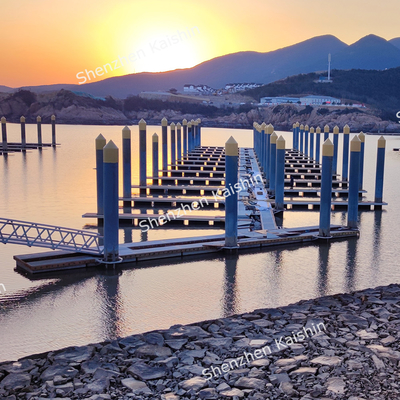 Marina Dock Function Yacht aluminum alloy Floating Dock For Watercraft floating bridge platform