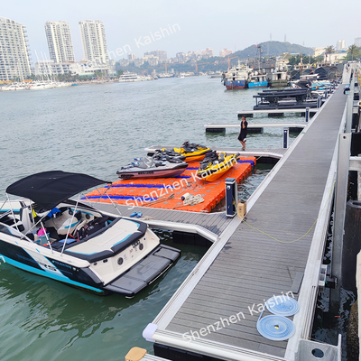 Marina Dock Function Yacht aluminum alloy Floating Dock For Watercraft floating bridge platform
