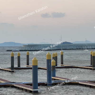 Aluminum Alloy (6061-T6) Floating Marina Finger Dock With Customized Floating Walkway Pontoon