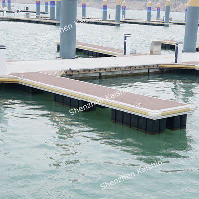 Custom Aluminum Finger Dock with Anti-Slip Surface for Marinas
