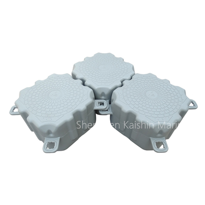 Versatile Modular Floating Structure Floating Dock Systems Interlocking HDPE Floating Cubes