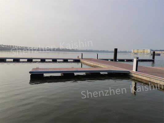 Marina Aluminum Floating Docks Customizable Floating Walkway Pontoon For Yacht Boat Ship Use