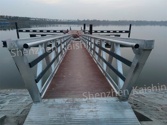 Customized Aluminum Gangway Floating Bridge The Ideal Solution For Your Marine Dock Project