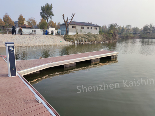 Customized LLDPE Floating Dock Marina Pontoon Floater Marine Floating Dock Foam Filled Float