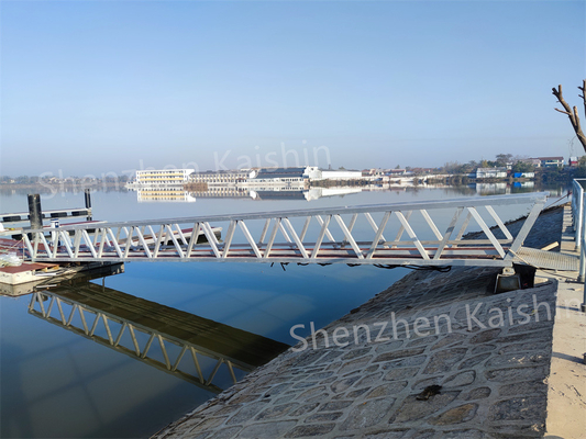 Customized Aluminum Gangway Floating Bridge The Ideal Solution For Your Marine Dock Project