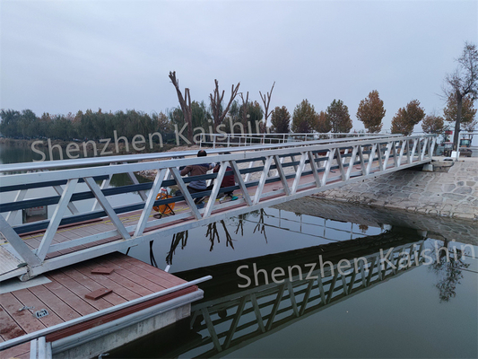 Customized Aluminum Gangway Floating Bridge The Ideal Solution For Your Marine Dock Project
