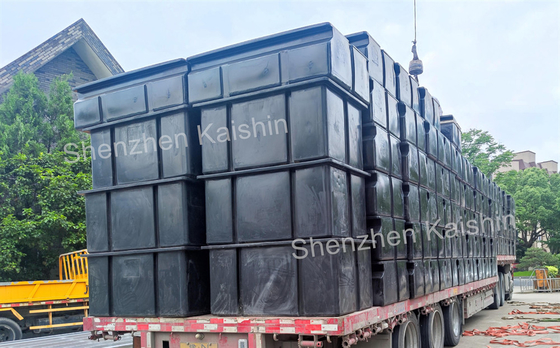 Customized LLDPE Floating Dock Marina Pontoon Floater Marine Floating Dock Foam Filled Float