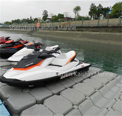 Marina Dock With 10-15 Years Lifespan Easy To Transport And Store Modular Floating Pontoon