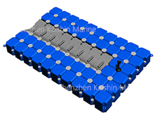High-Density Polyethylene Modular Floating Dock with Blow-Molding Process for Versatile Applications