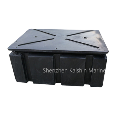 UV Resistant Floating Bridge Dock Pontoon Black LLDPE And EPS Foam For Marina Yacht