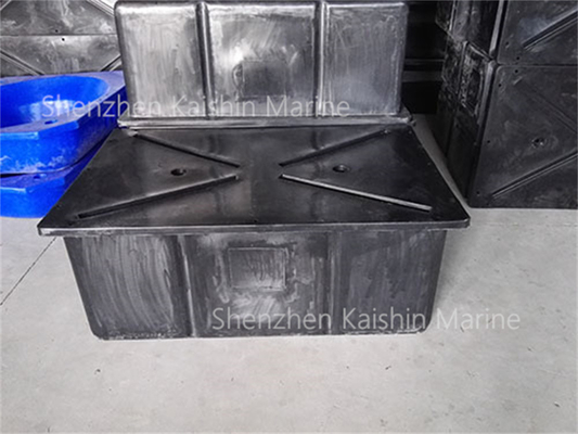 Floating Bridge Dock LLDEPE Floater With EPS Foam Buoyancy For Marina Floating Pontoon Use