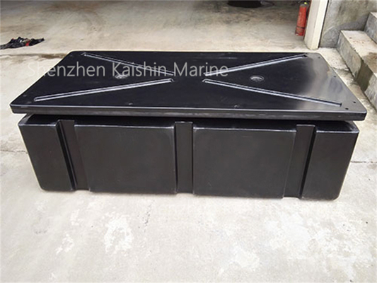 Durable LLDPE Floats Floating Dock For Marinas And Floating Bridge Pontoon Function