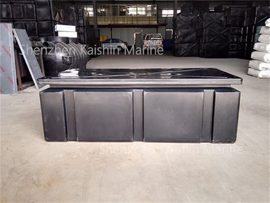Non-Skid Resistance LLDPE Floater For Marine Yacht Floating Dock Pontoon Bridge