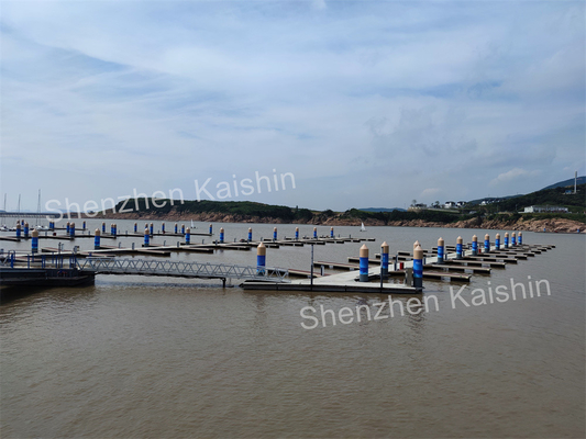 Customized Marine Floating Finger Dock Floating Birdge Pontoon For Customers' Requirments