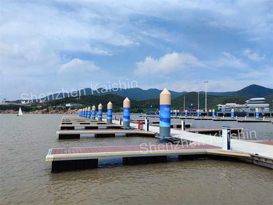 Customized Size And Aluminum Alloy 6061-T6 Floating Finger Dock For Marina Floating Pontoon
