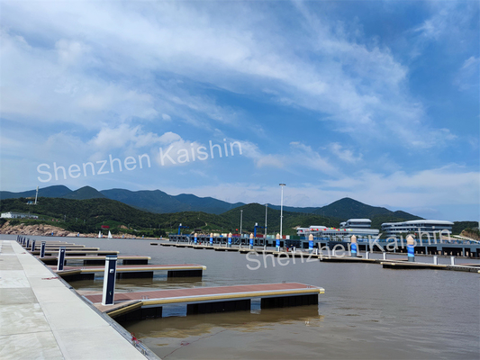 Customized Size Floating Finger Dock Aluminum Floating Walkway Pontoon With 15-20 Years Of Long Lifespan