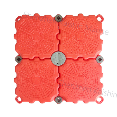 HDPE EPS Foam Floating Cube Dock Lightweight Orange Blue Grey Black Modular Floating Boat Yacht Pontoon