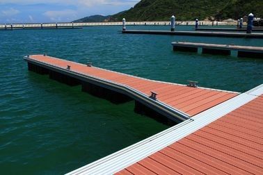 Aluminum Alloy Smooth Portable Docks Easy Installation Customizable Size