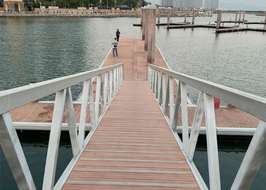 Durable Marine Aluminum Gangways Aluminum Floating Dock For Access To Marina Floating Pontoon