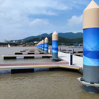 Aluminum Alloy Smooth Portable Docks Easy Installation Customizable Size