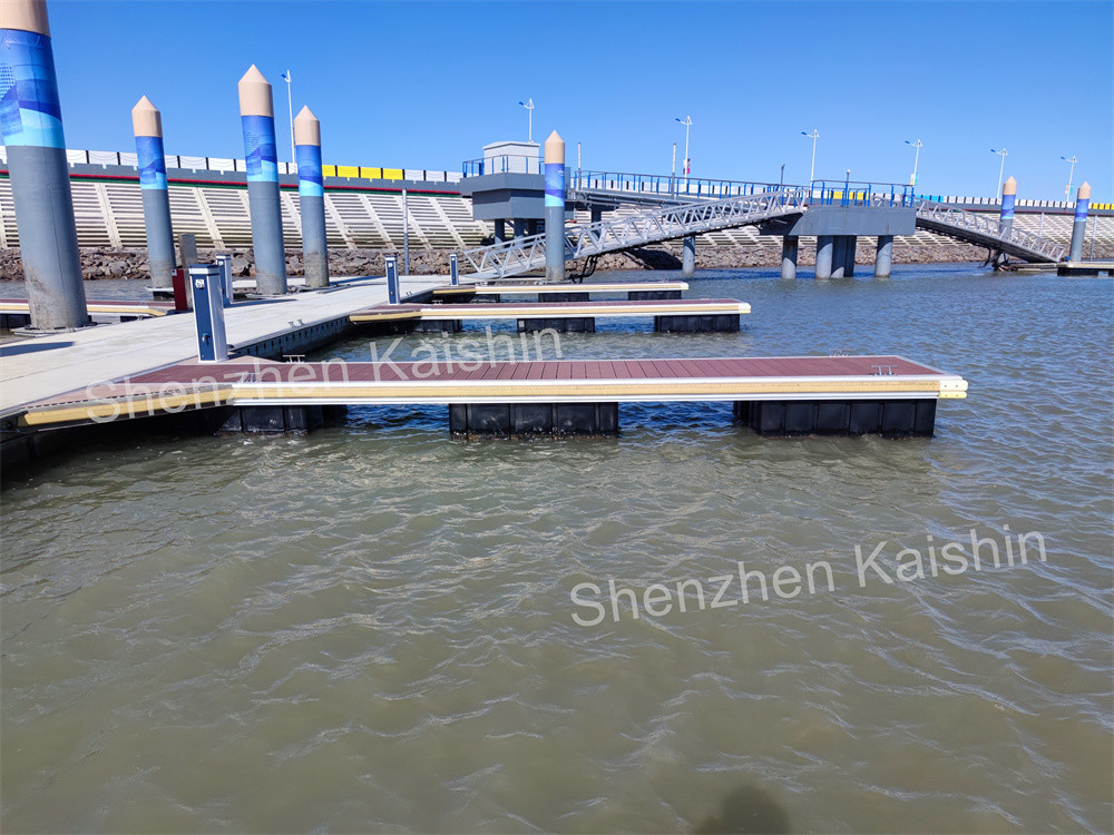 Aluminium Alloy 6061 T6 Yacht Floating Dock Marina Floating Pontoon Boat Bridge Platform